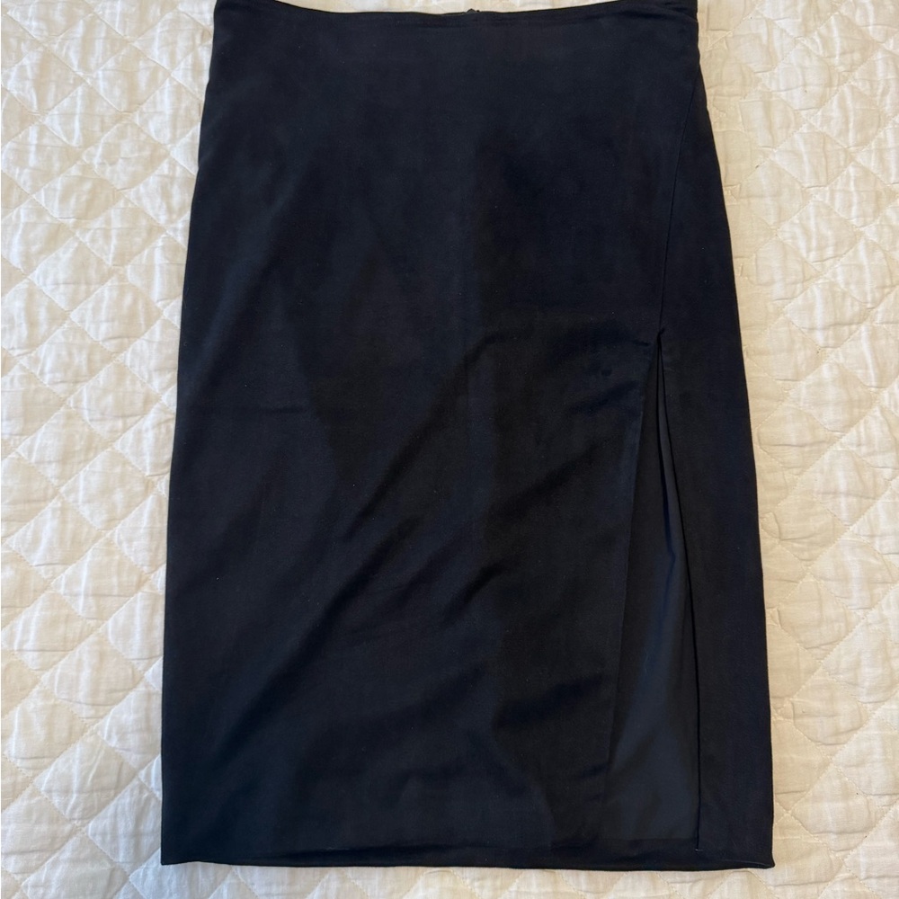 Velvet Black Women's Skirt